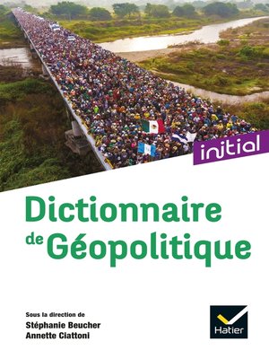 cover image of Dictionnaire de Géopolitique
